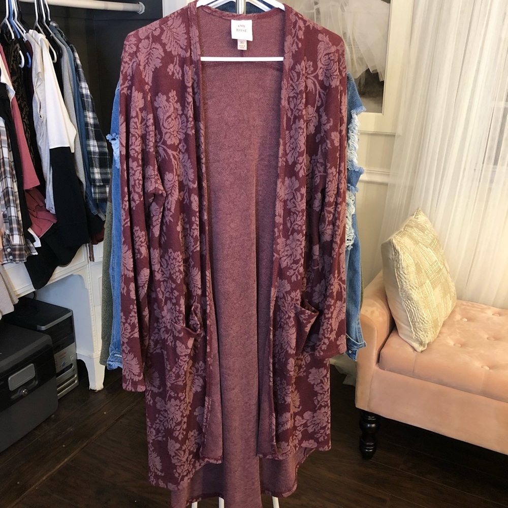 Long cardigan/duster